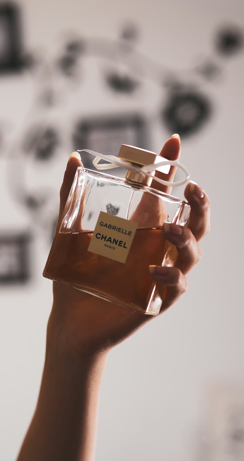 Foto von einer Duftflasche Chanel
